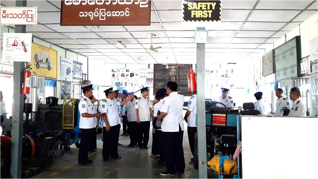 ဗဟိုပို့ဆောင်ဆက်သွယ်ရေးကျောင်း၏ ၂၀၁၆-၂၀၁၇ မှ ၂၀၁၉-၂၀၂၀ ထိ  လုပ်ငန်းဆောင်ရွက်တိုးတက်မှု 