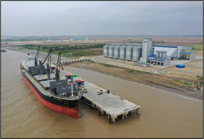 International Bulk Terminal Thilawa ဆိပ်ခံတံတား